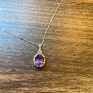 Amethyst necklace